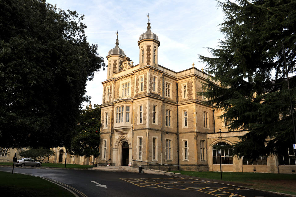 A general view of the main entrance to Snaresbrook Crown Court in Holybush Hill, Snaresbrook, east London.