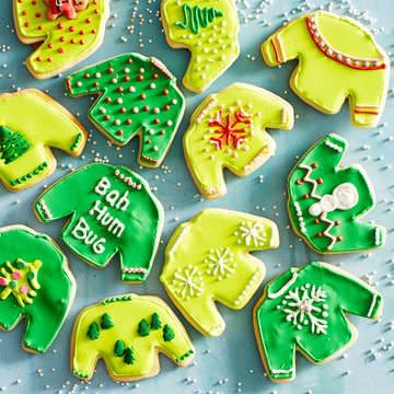 Christmas Sweater Cookies