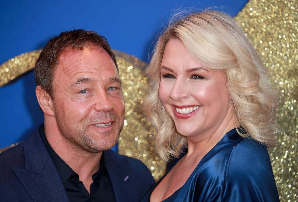 Stephen Graham and Hannah Walters attend the World Premiere of Roald Dahl's 