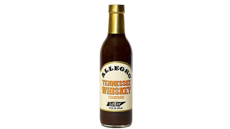 Bottle of Allegro Tennessee Whiskey marinade 