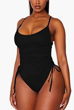 Aerie Mesh V Wire One Piece Swimsuit