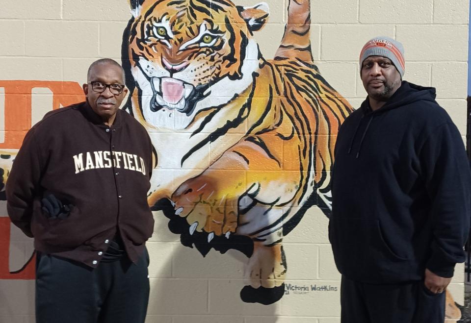 Mansfield City School superintendent Stan Jefferson (left) was a first-year head coach and Effie James was a senior, first-year varsity quarterback as the Tygers won an undisputed Ohio Heartland Conference title and qualified for the playoffs for the first time in 1993.