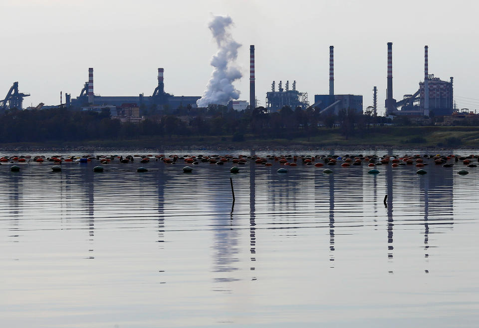 L'Ilva di Taranto (REUTERS/Tony Gentile)