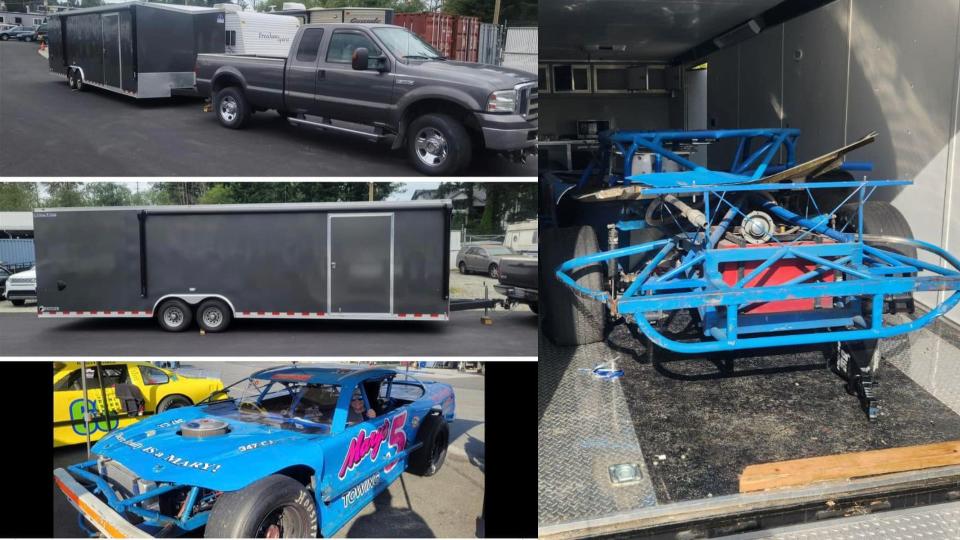 Stolen Race Car Found Stripped In Washington