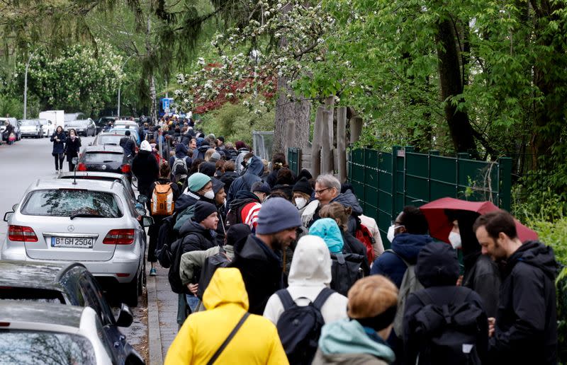 FILE PHOTO: COVID-19 vaccinations in Berlin