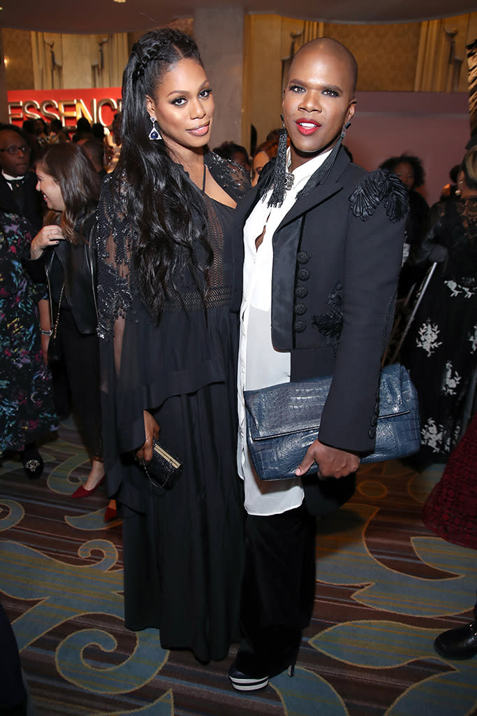 Laverne Cox and Miss Lawrence