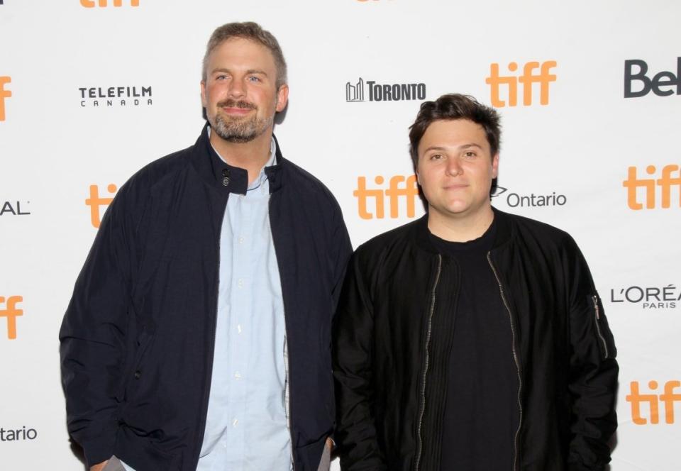 <div class="inline-image__caption"><p>Dallas Sonnier (L) and Jack Heller (R) attend the <em>Brawl in Cell Block 99 </em>premiere during the 2017 Toronto International Film Festival at Ryerson Theatre on Sept. 12, 2017, in Toronto, Canada.</p></div> <div class="inline-image__credit">Jeremy Chan/Getty</div>