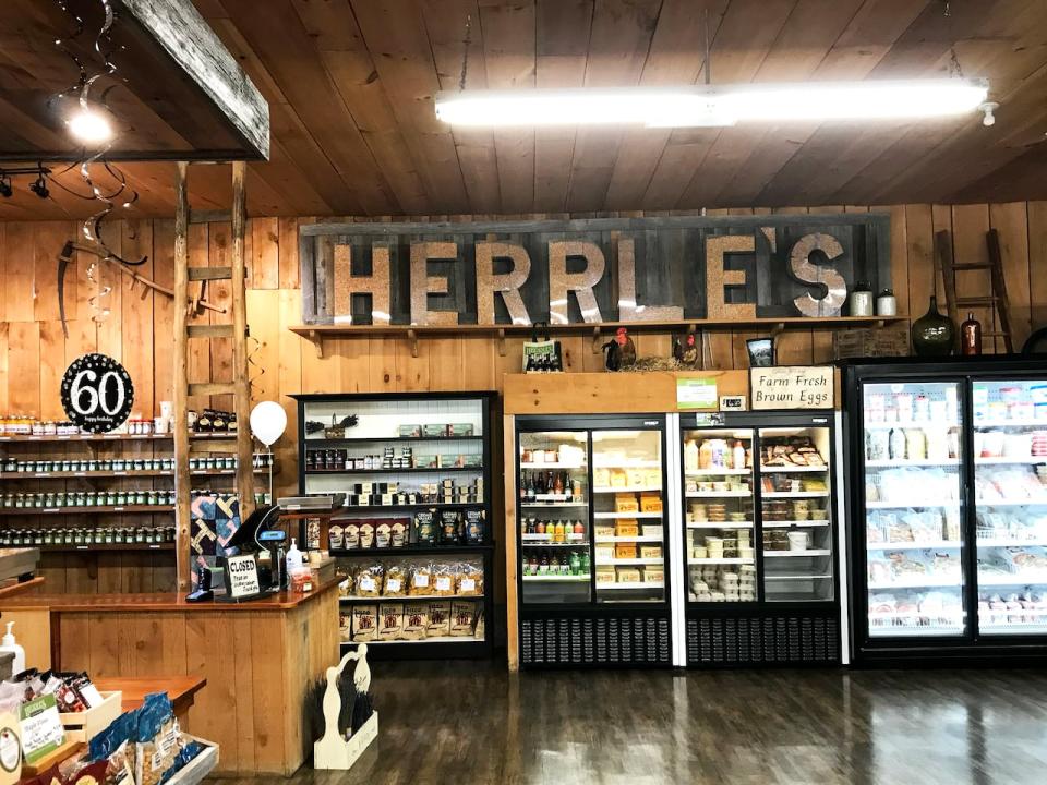 At Herrle's Country Market in St.Agatha, you know what you're paying for "when you see the price on the shelf, that's the real price" says Trevor Herrle-Braun.