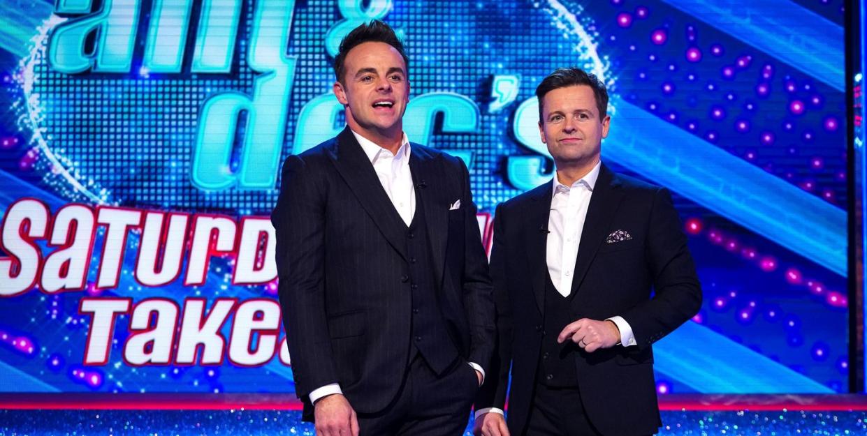 ant and dec, saturday night takeaway