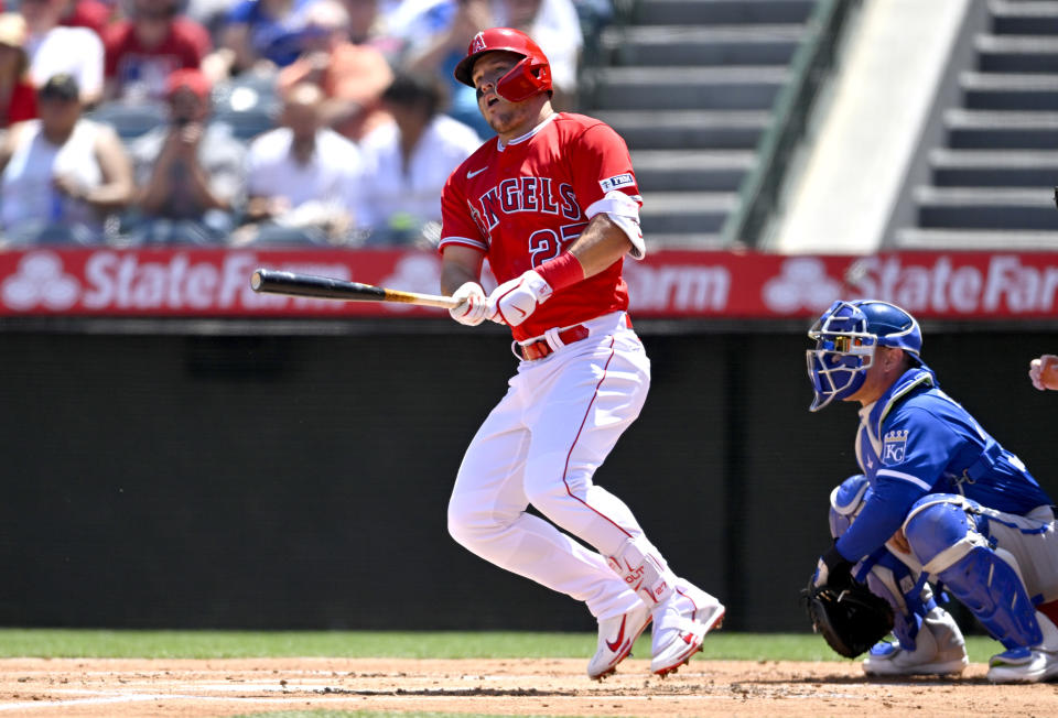 洛杉磯天使「神鱒」Mike Trout。(Photo by Jayne Kamin-Oncea/Getty Images)