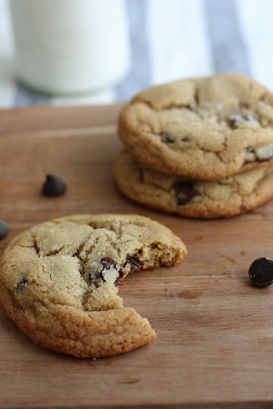 <strong>Get the <a href="http://www.completelydelicious.com/2013/01/brown-butter-chocolate-chip-cookies.html" target="_blank">Brown Butter Chocolate Chip Cookies recipe</a> from Completely Delicious</strong>