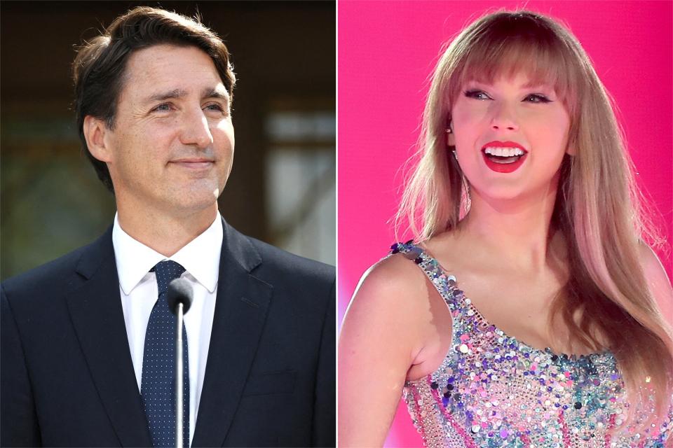 Justin Trudeau and Taylor Swift