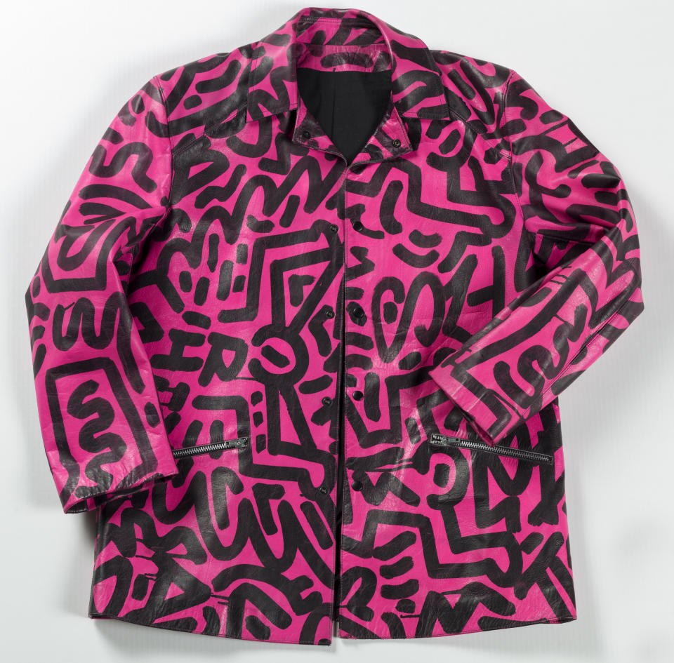 A Keith Haring jacket. Courtesy: The Broad