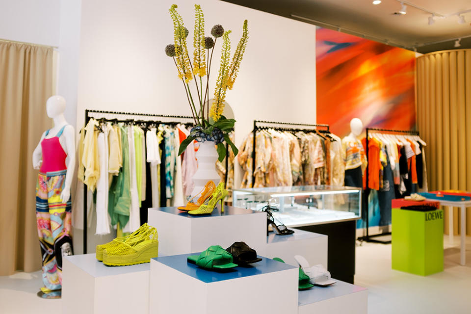 Inside Saks’ Aspen pop-up. - Credit: Courtesy of Saks