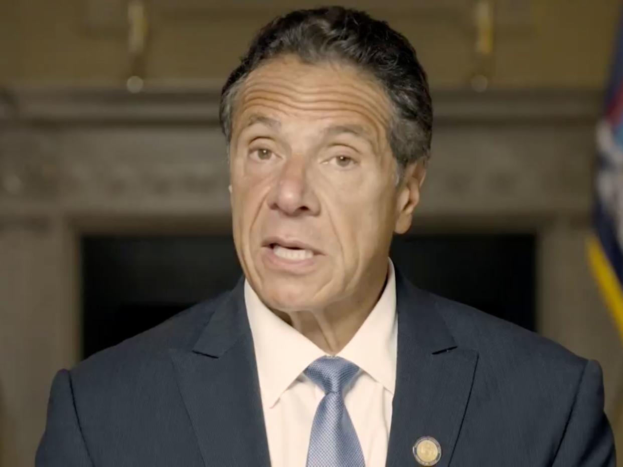 Gov. Andrew Cuomo discusses disturbing claims of made in shocking sexual harassment report.