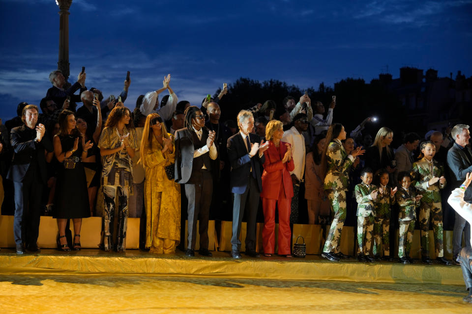 Pietro Beccari, Zendaya, Beyonce, Jay Z, and Bernard Arnault