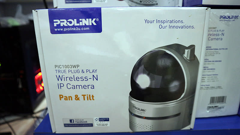 The Prolink PIC1003WP is an IP camera that comes with all the key features made for easier surveillance purposes. It’s easy to setup, has the ability to record to a NAS storage or to MicroSD card (up to 64GB), supports Live Footage viewing from mobile devices, and digital input and output support for pairing it to an alarm. Only 30 units are going at S$99 (U.P. S$199). See it at Expo Hall 6, Booth 6021.