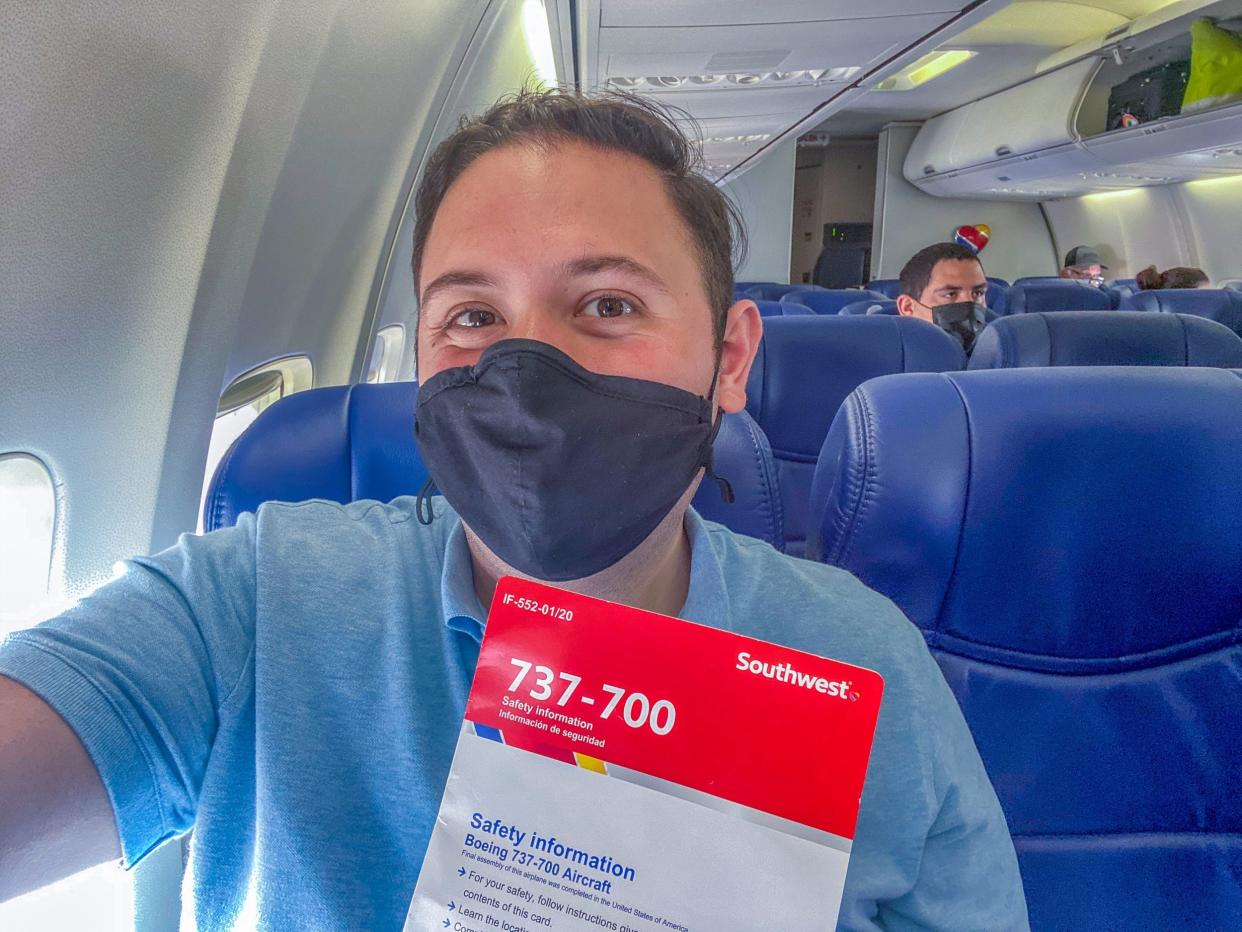 Flying on Southwest Airlines during pandemic