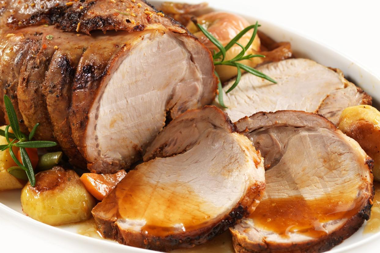 Apricot Glazed Pork Tenderloin