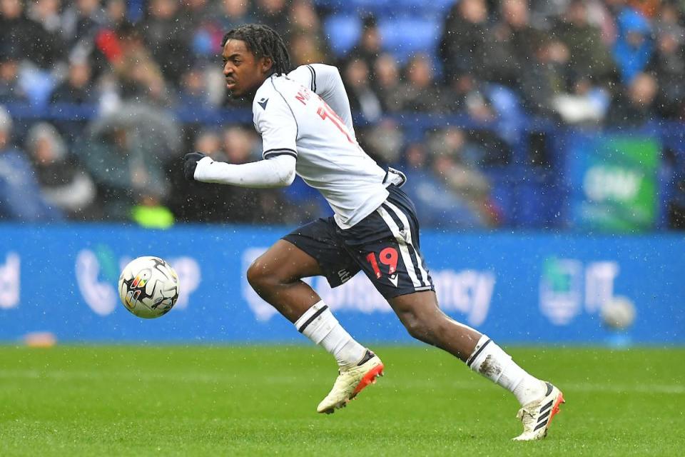 Paris Maghoma should be available to face Barnsley in the play-off semi-final tonight <i>(Image: Camerasport)</i>