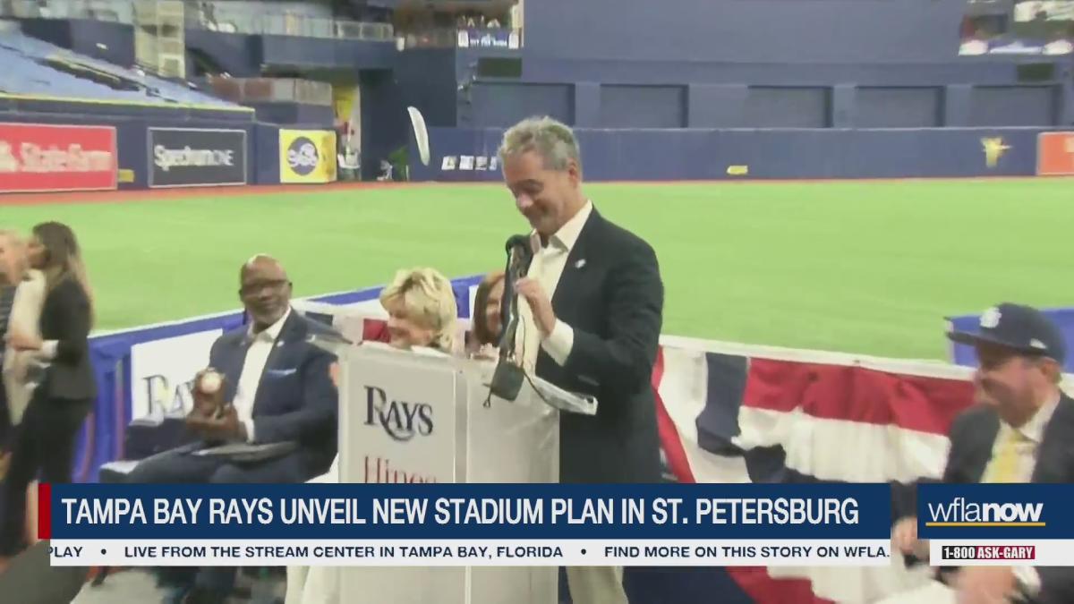 Tampa Bay Rays, officials unveil new St. Petersburg stadium deal