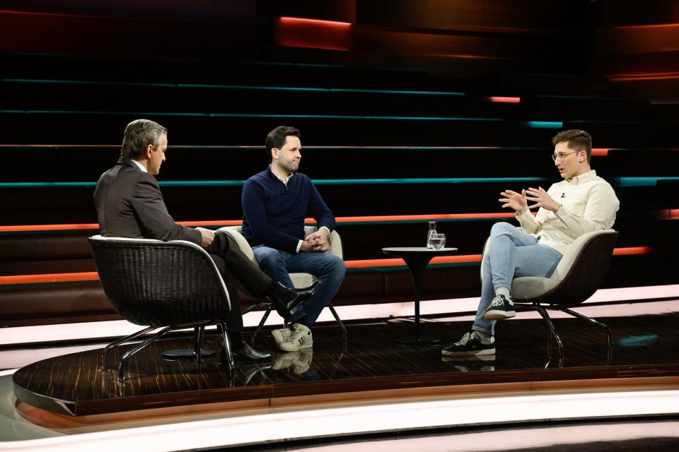 Noch hitziger wurde die Diskussion bei Markus Lanz beim Thema Erbschaftssteuer. (Bild: ZDF / Markus Hertrich)