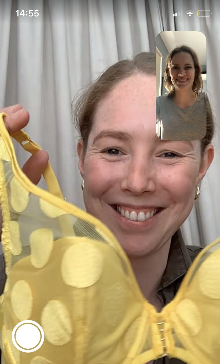 bra fitting face time kate bussmann - Kate Bussmann