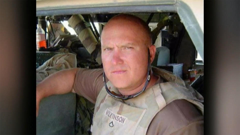 Army veteran Daniel Wilkinson. / Credit: CBS News