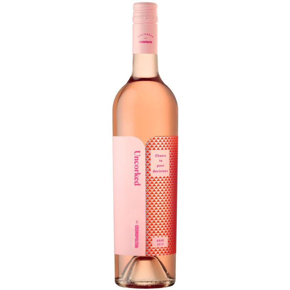 <p><a href="https://go.redirectingat.com?id=74968X1596630&url=https%3A%2F%2Fwww.wine.com%2Fproduct%2Funcorked-by-cosmopolitan-rose-2019%2F680951&sref=https%3A%2F%2F" rel="nofollow noopener" target="_blank" data-ylk="slk:Shop Now;elm:context_link;itc:0;sec:content-canvas" class="link ">Shop Now</a></p><p>Rose 2019</p><p>wine.com</p><p>$14.99</p>