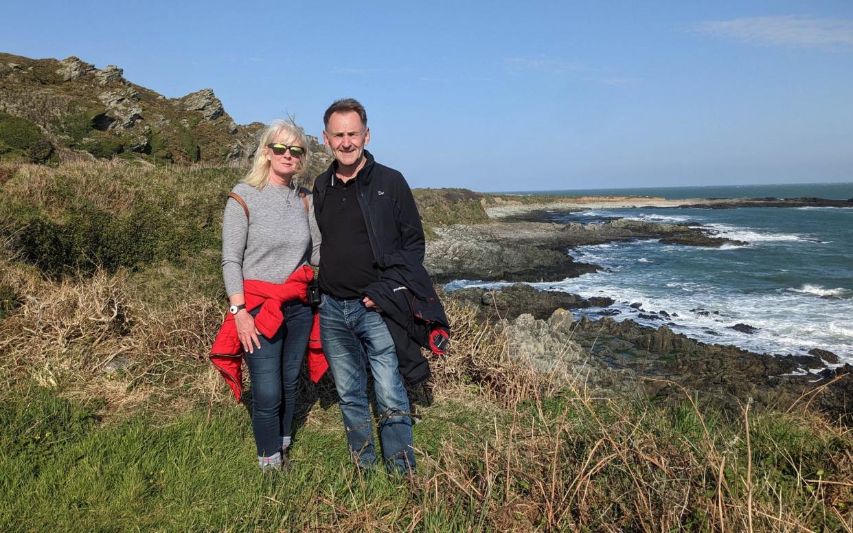Kevin Turnock and his wife are due to meet a P&O cruise in Sydney next month which is currently scheduled to return to the UK through the Red Sea