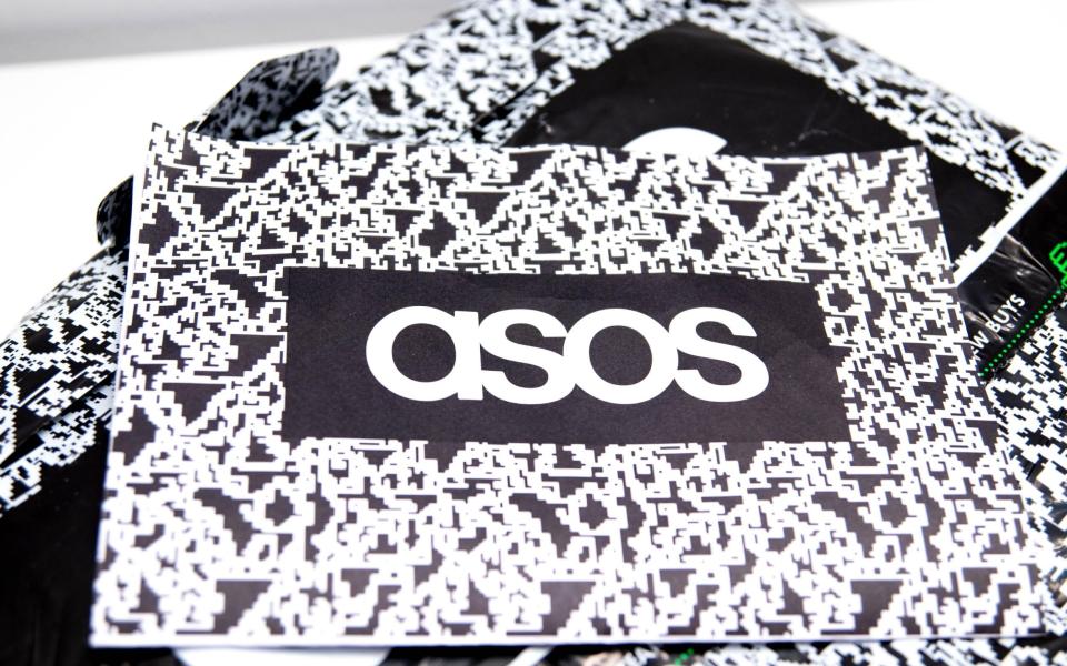 Online fashion retailer Asos - LWH/Alamy Stock Photo