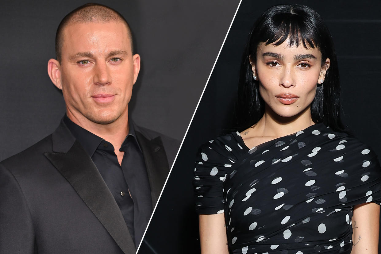 Channing Tatum and Zoe Kravitz are engaged, according to a new report. (Getty Images)