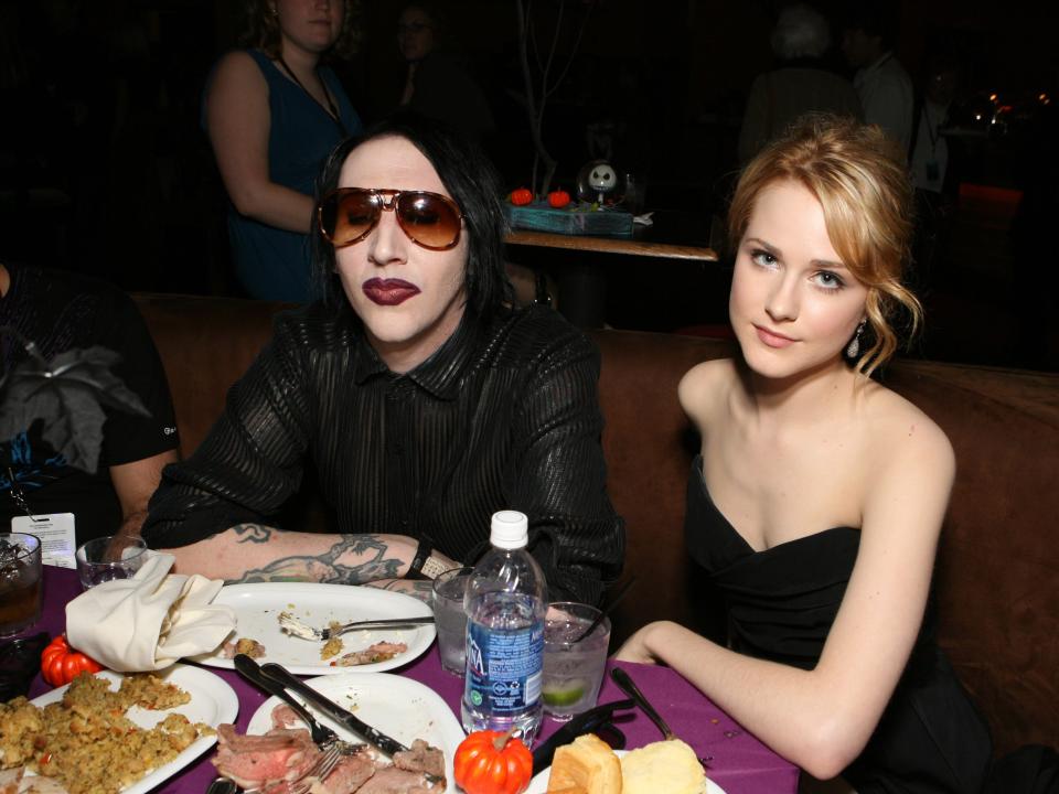 marilyn manson evan rachel wood