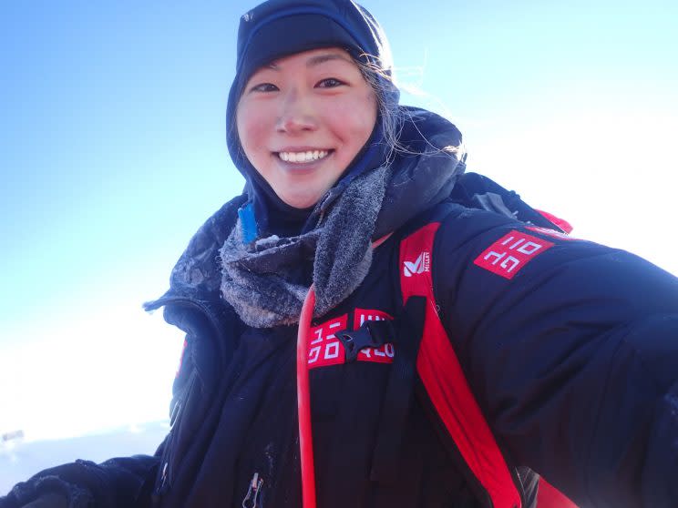 At 26, Marin Minamiya is the youngest Japanese person to climb Everest.