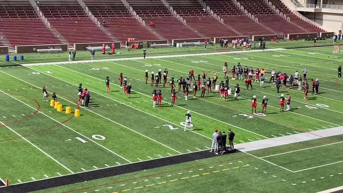 WATCH The UC spring football quarterback battle continues