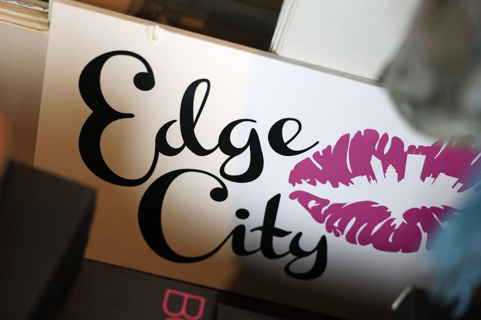 The signature lips logo has been identified with Edge City for decades.