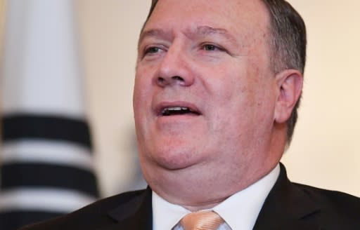 US Secretary of State Mike Pompeo says the US is still committed to a comprehensive peace between Israel and the Palestinians as the new US embassy opens in Jerusalem, sparking deadly protests in Gaza