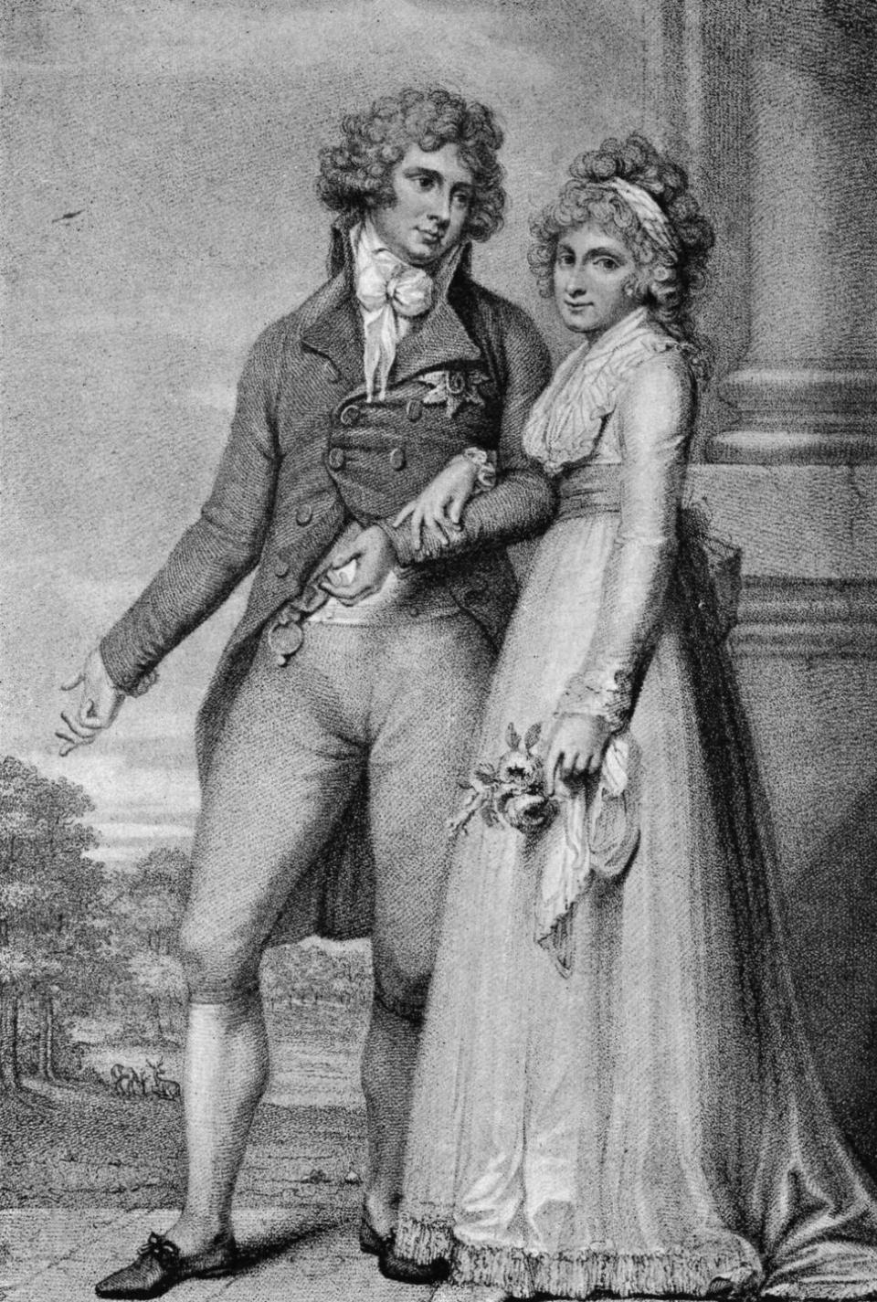 George IV illegally married a Catholic, then married his cousin.