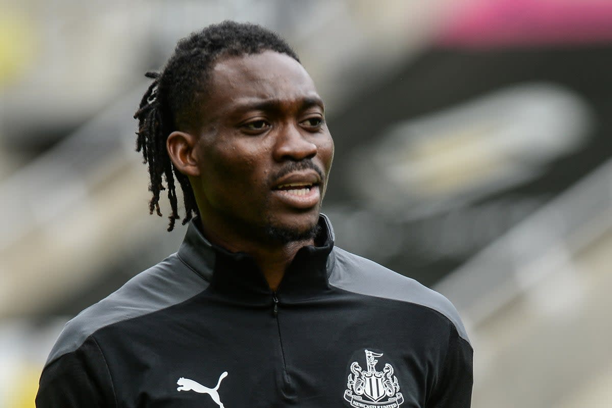 Former Chelsea and Newcastle player Christian Atsu  (Newcastle United via Getty Image)