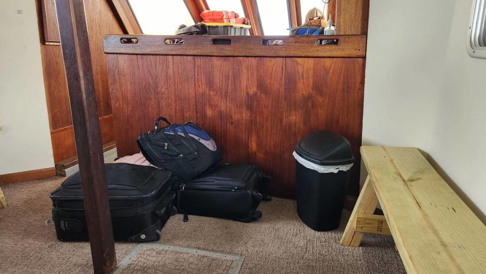 Similar to an airline, visitors to Daufuskie Island are allowed one piece of carry-on luggage and one personal item. Only residents of the island are allowed to use wagons to bring over essentials. For a fee, larger items are brought over on another vessel once a day.