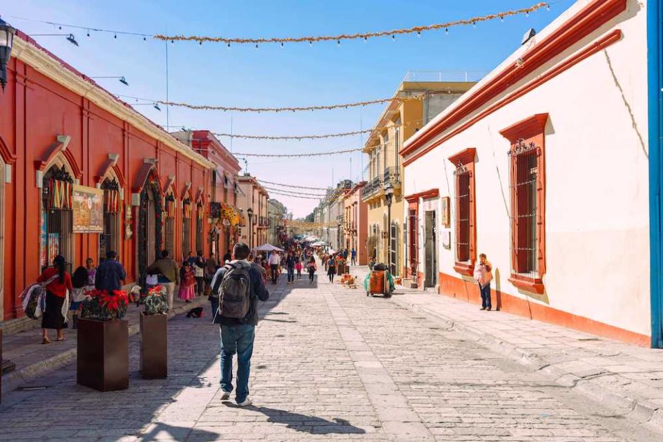 Oaxaca City street