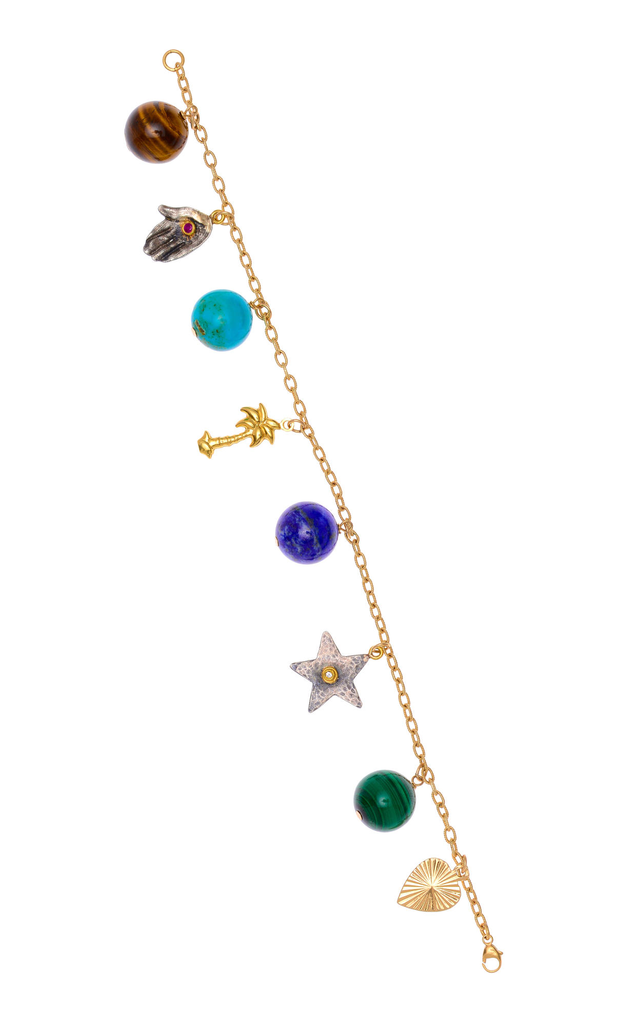 <p><a href="https://go.redirectingat.com?id=74968X1596630&url=https%3A%2F%2Fwww.modaoperandi.com%2Fwomen%2Fp%2Fhaute-victoire%2Fcharm-bracelet-8-charms%2F571735&sref=https%3A%2F%2Fwww.townandcountrymag.com%2Fstyle%2Fjewelry-and-watches%2Fg35903579%2Fcharm-jewelry%2F" rel="nofollow noopener" target="_blank" data-ylk="slk:Shop Now;elm:context_link;itc:0;sec:content-canvas" class="link rapid-noclick-resp">Shop Now</a></p><p>14K Yellow Gold and Sterling Silver Multi-Stone Charm Bracelet</p><p>modaoperandi.com</p><p>$1900.00</p>