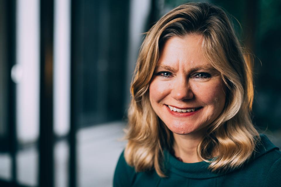 <p>The former Tory minister also runs the Social Mobility Pledge (On The Beach)</p> (Justine Greening OTB March 2021.jpg)