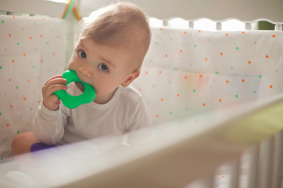 The BDA recommends teething rings as a treatment for teething [Photo: Getty]