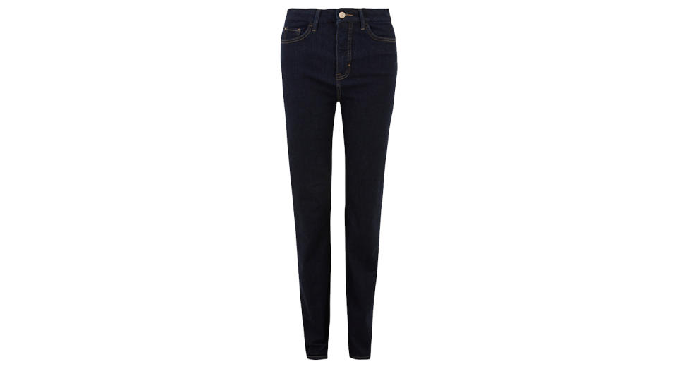 Magic Shaping High Waisted Straight Leg Jeans 