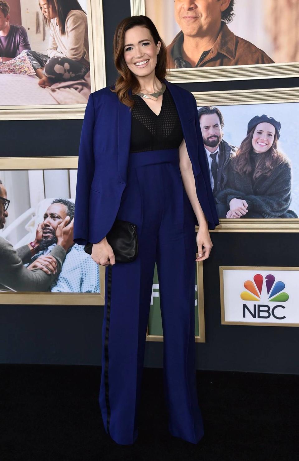 Mandy Moore arrives at a “This Is Us,” series finale screening, Sunday, May 22, 2022, at The Academy Museum of Motion Pictures in Los Angeles.
