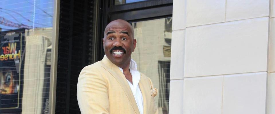 LOS ANGELES - MAY 13: Steve Harvey is honored with a star on the Hollywood Walk Of Fame on May 13, 2013 in Los Angeles, California