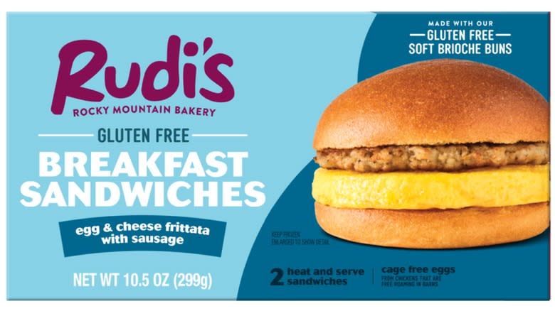 Rudi's breakfast sandwiches