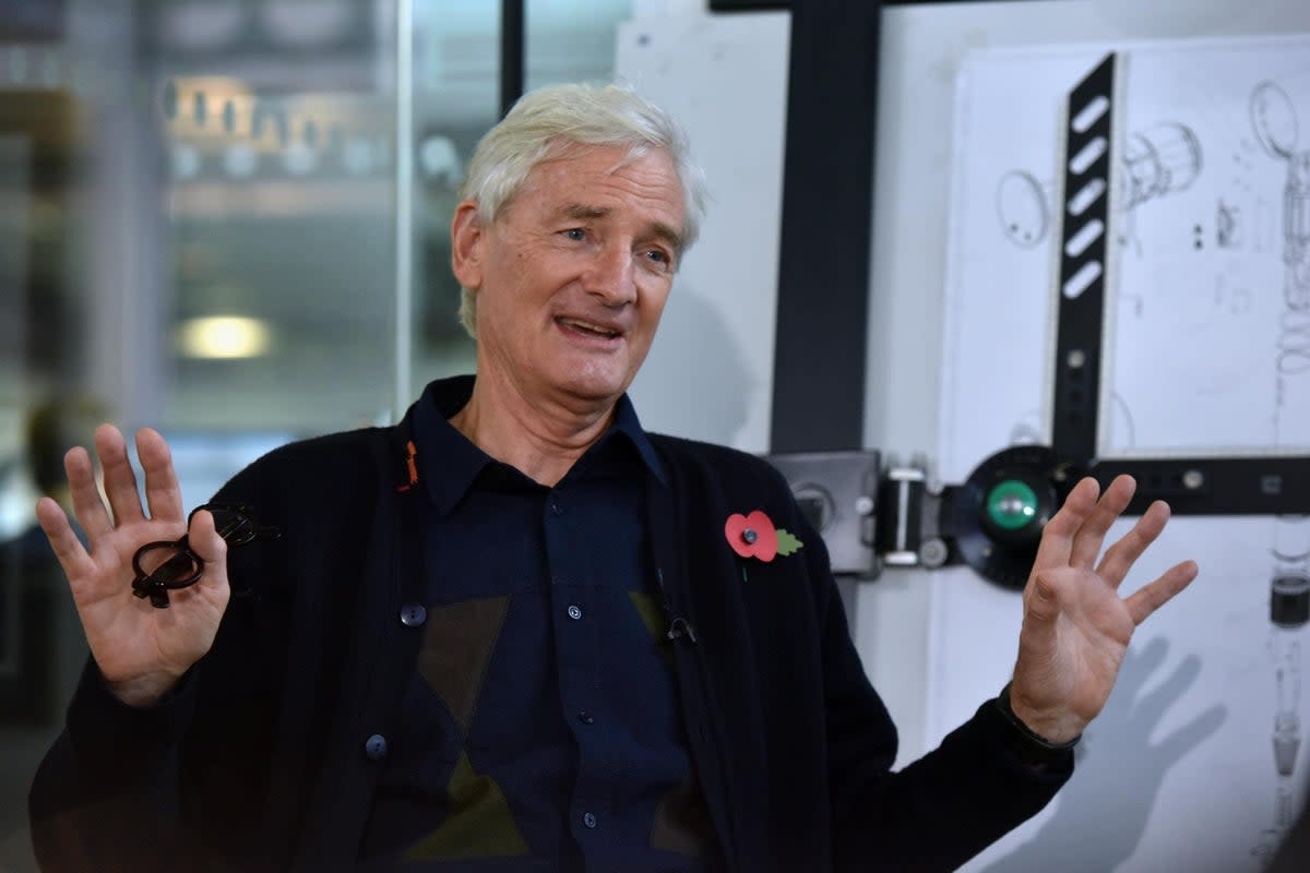 Prominent Brexit-backer and billionaire businessman Sir James Dyson (Jeff Overs/BBC) (PA Media)