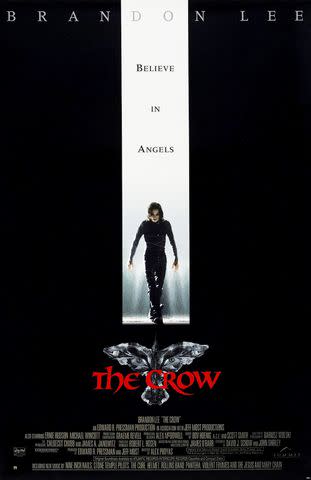 <p>Pressman/Most/Kobal/Shutterstock</p> Poster for <em>The Crow</em> (1994)